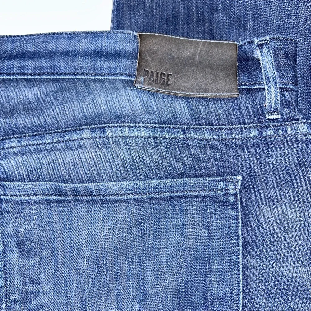 Paige Normandie Straight Men's Jeans 38 X 28 Stingray Dark Blue Fits 42 x 28 - Picture 6 of 10